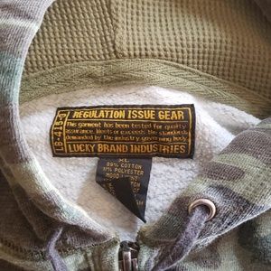 Lucky Brand Camo hoodie